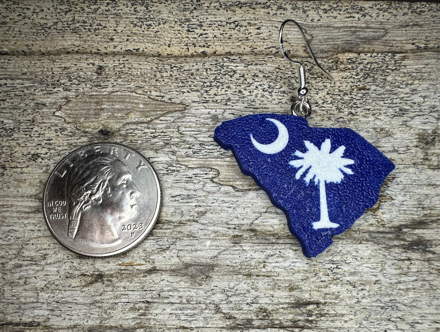 Palmetto State, South Carolina Earrings