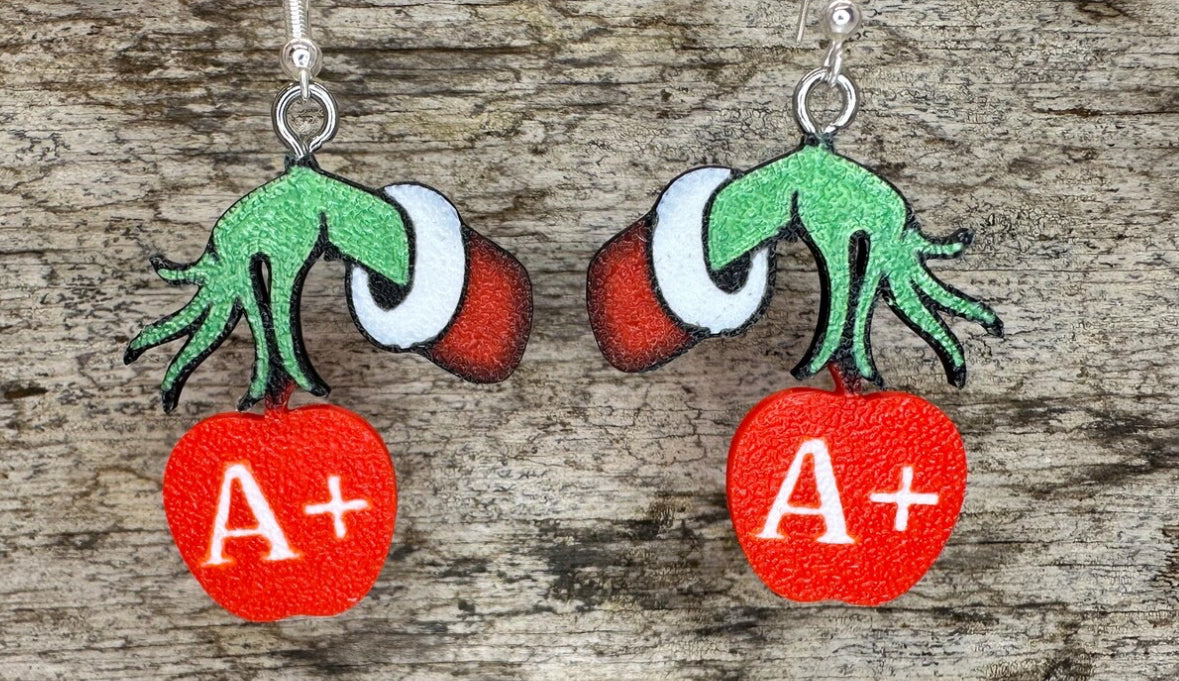 Grinch Earrings