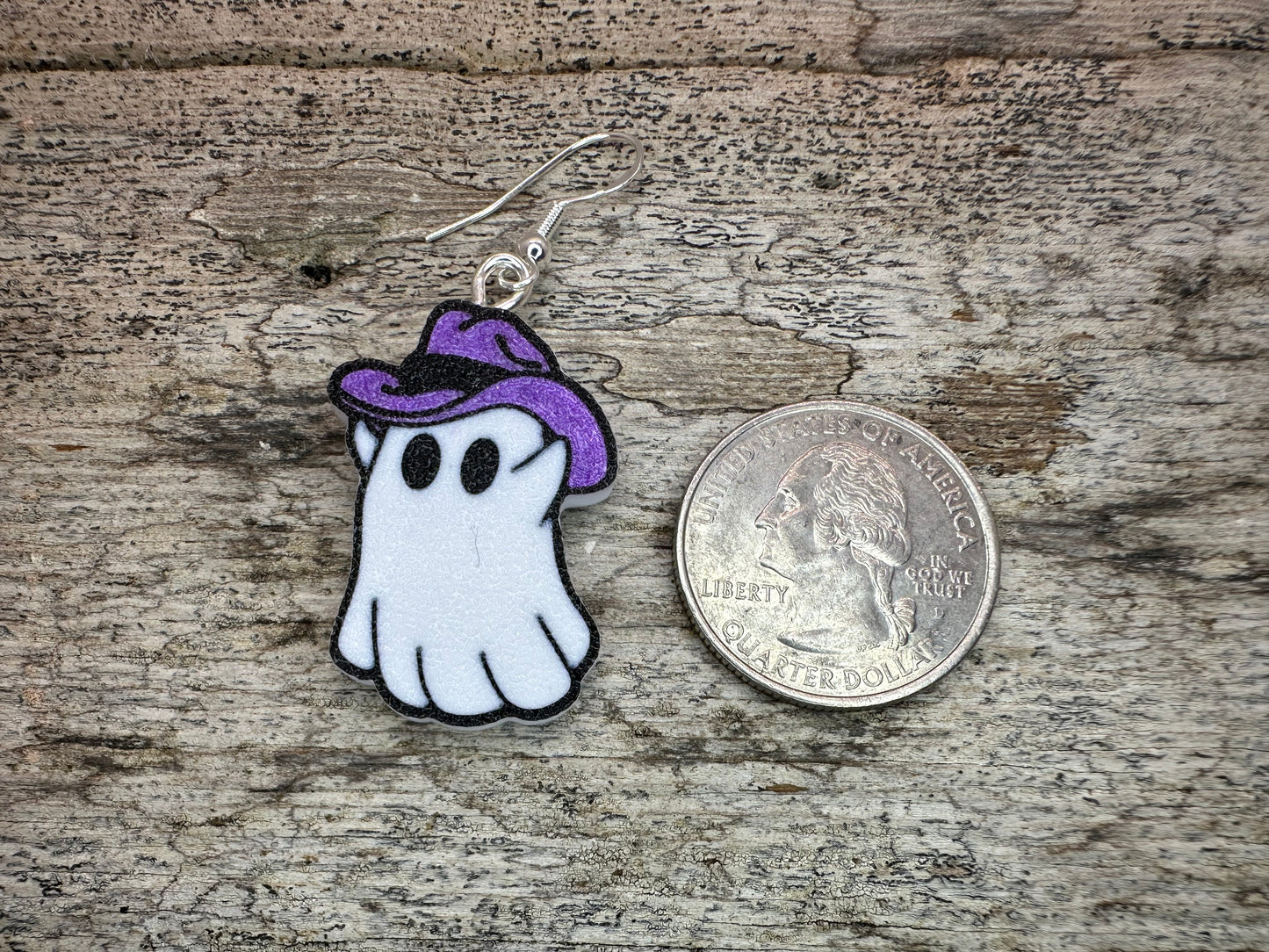 Cowboy Ghost Earrings