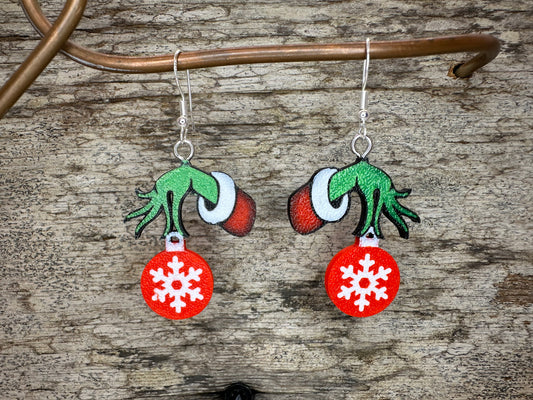 Grinch Earrings