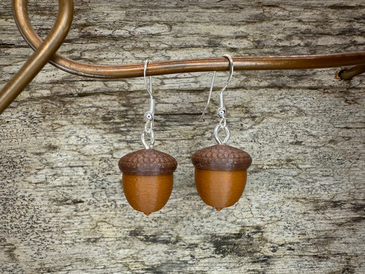 Acorn Earrings