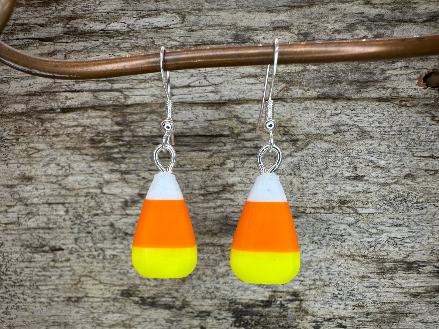 Candy Corn Earrings