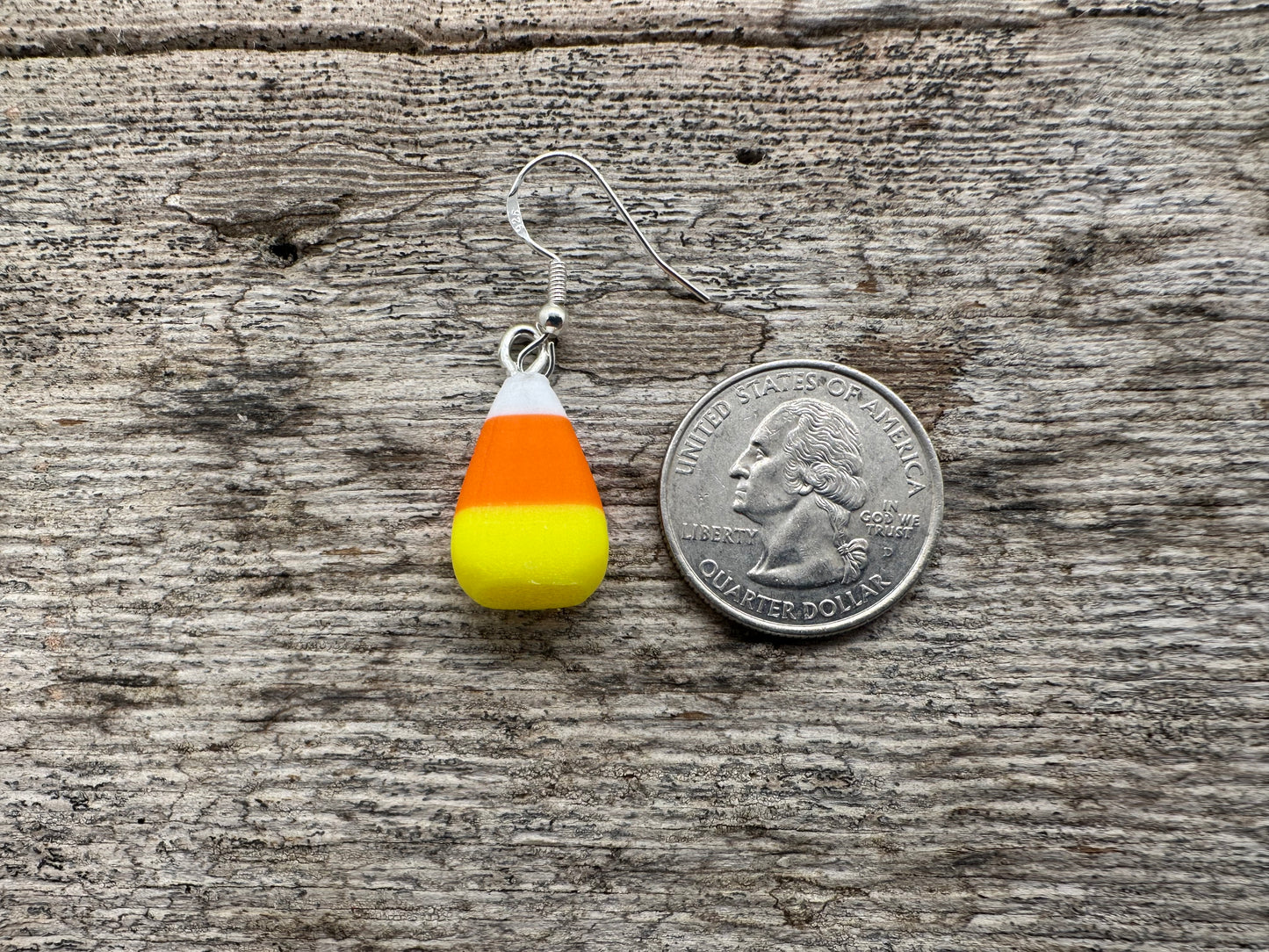 Candy Corn Earrings
